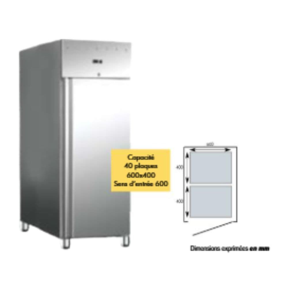 ARMOIRE PATISSERIE POSITIVE 40 PLAQUES