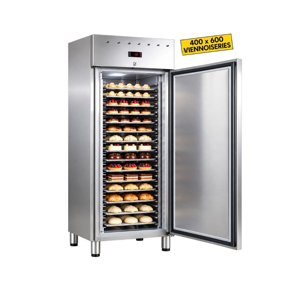 ARMOIRE DE FERMENTATION CONTROLEE 20 GRILLES OU PLAQUES 600X400