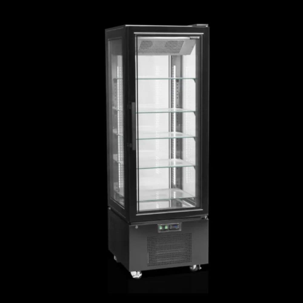 VITRINE REFRIGEREE NEGATIVE NOIRE-VENTILE