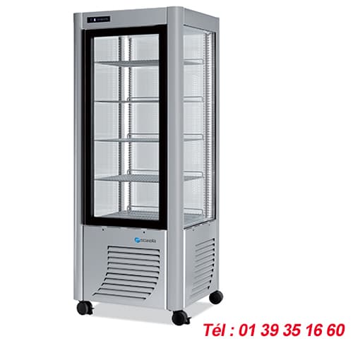 VITRINE REFRIGEREE A CHOCOLAT - PLATEAUX FIXES VV7-VENTILE