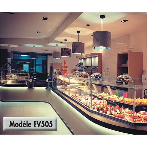 VITRINE MODELE EV505 -\"Tel 01 39 35 16 60\"